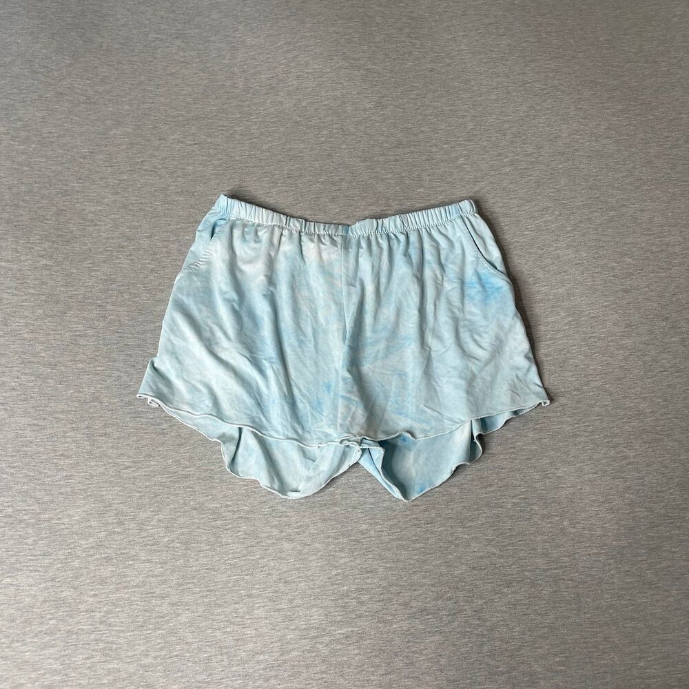 C&C California Women’s Blue Tie Dye Super Soft PJ Shorts
